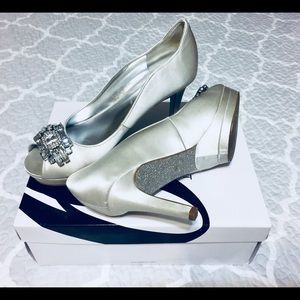 Wedding Shoes Silver